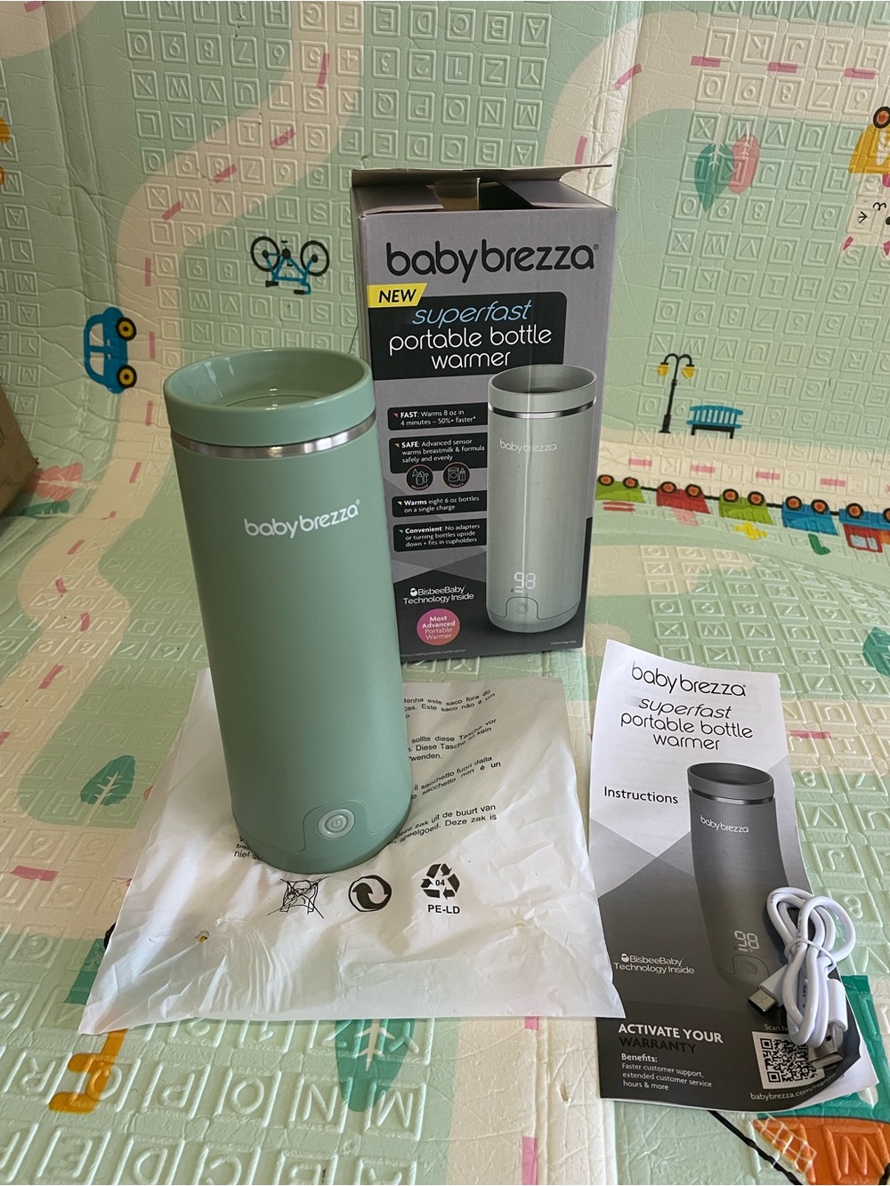 Baby Brezza SuperFast Portable Bottle Warmer